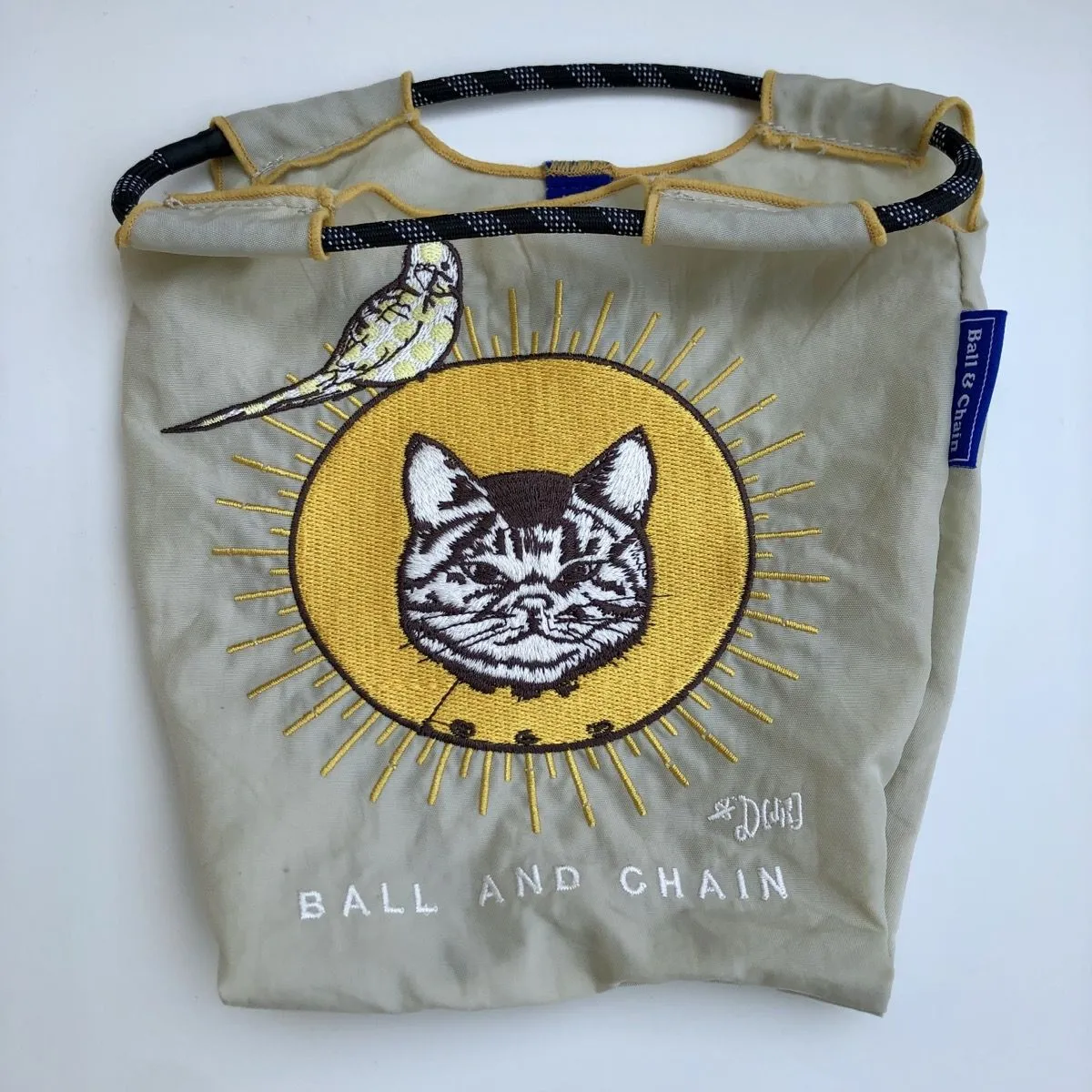 Ball & Chain 刺繡頭套提袋 (小)